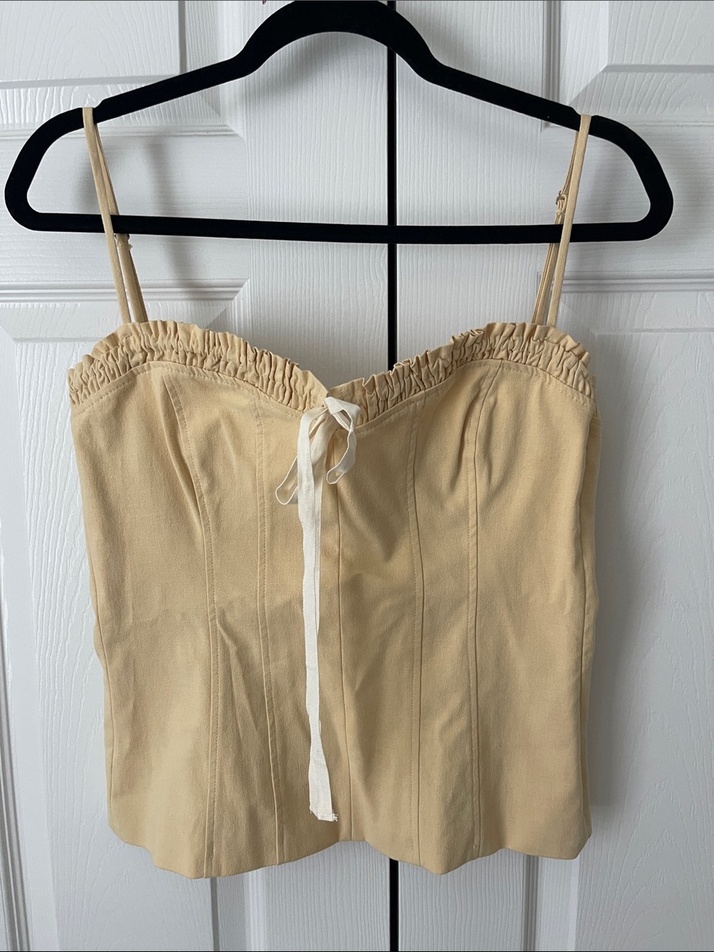 Zara Corset Sweetheart Top